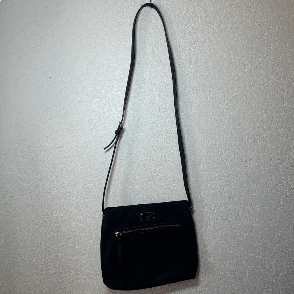Kate Spade New York Black Nylon‎ Crossbody Bag